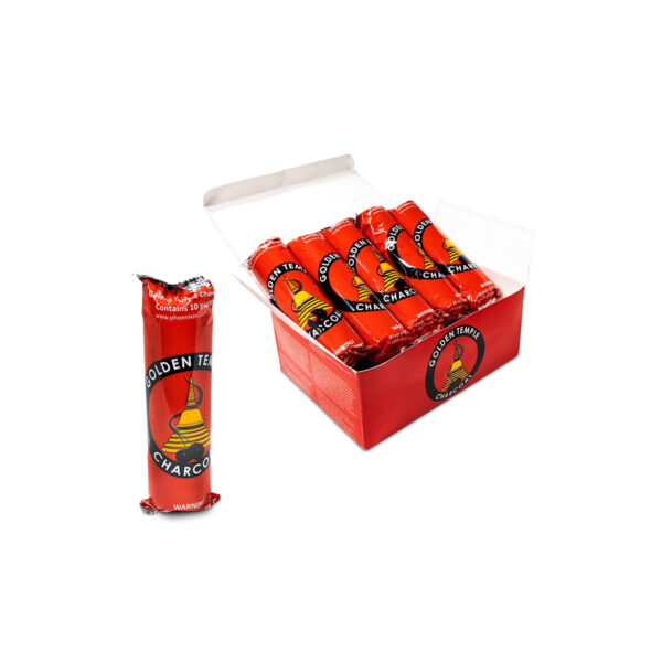 Compresse Carboncino GOLDEN TEMPLE (Ø 33MM)