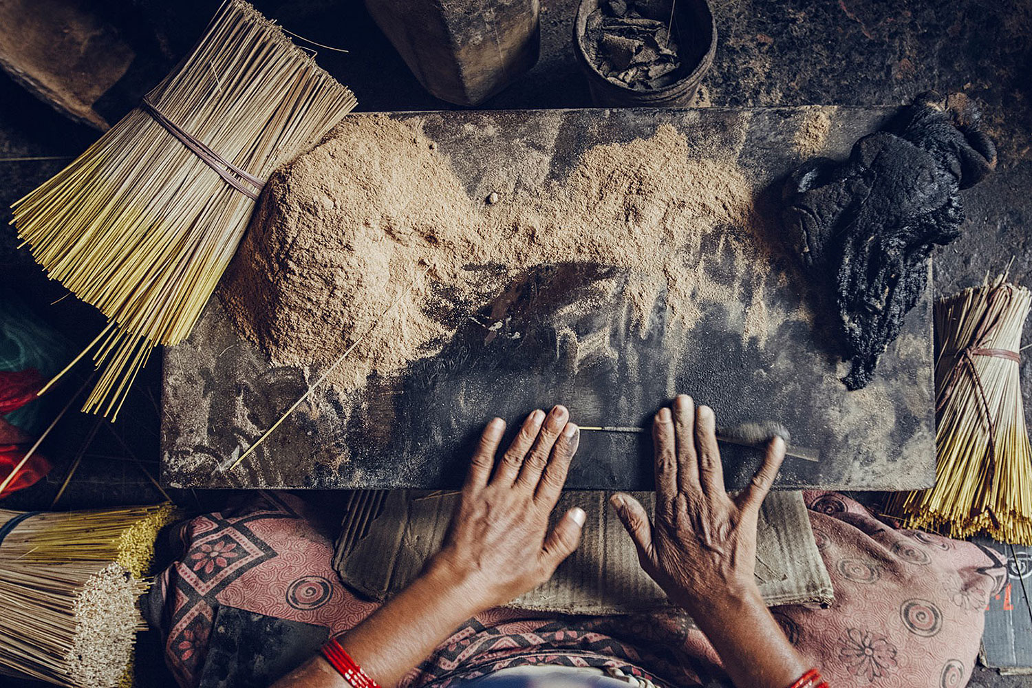 India Incense Sticks Making