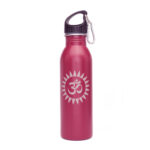 BHODI Borraccia acciaio inossidabile 'OM' (Burgundy) 700ML