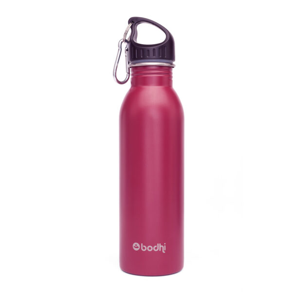 BHODI Borraccia acciaio inossidabile 'OM' (Burgundy) 700ML
