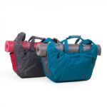 BHODI BAG Nataraj Poliestere (Grigio/Rosso - Petrolio)