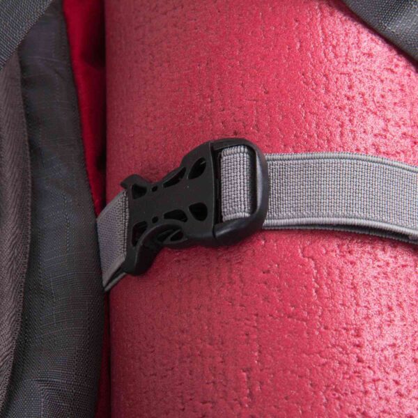 BHODI BAG Nataraj Poliestere (Grigio/Rosso - Petrolio) - immagine 2