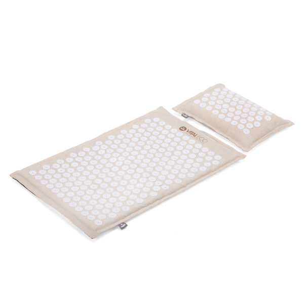 Tappetino + Cuscino BHODI 'VITAL ECO' in fibre naturali - immagine 2