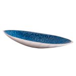 Portaincenso Boat in Alluminio (Blu)