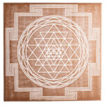 QUADRO 'SHRI YANTRA' MDF (30x30 CM)