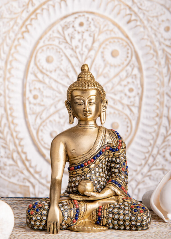 BUDDHA SHAKYAMUNI (20 CM) - immagine 2